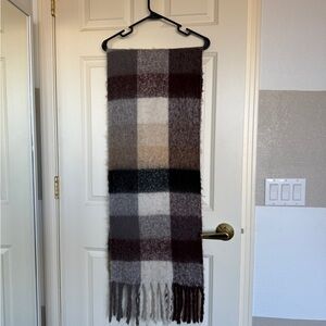 Steve Madden Multicolor Wool-Blend Scarf